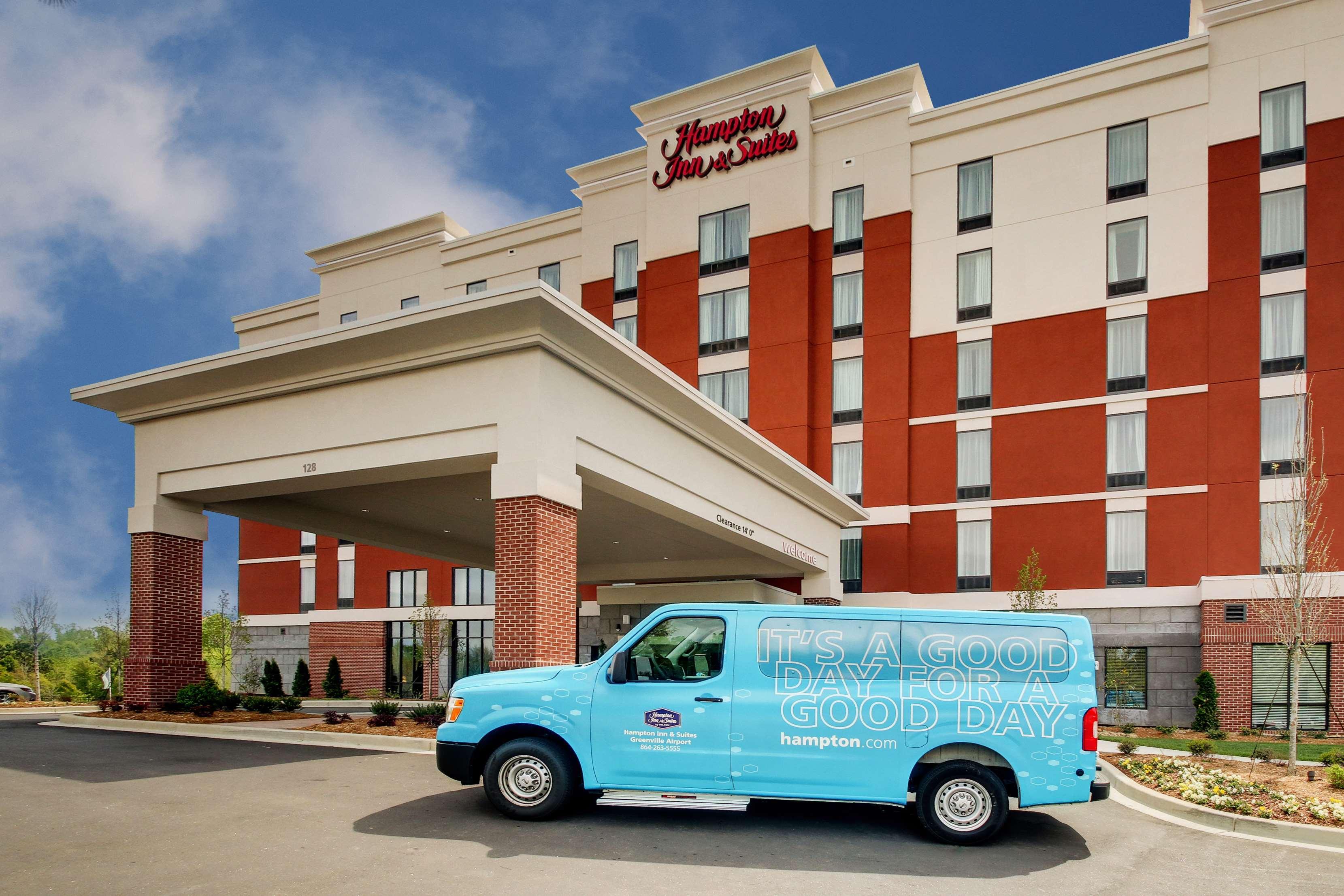 Hampton Inn & Suites Greenville Airport Buitenkant foto